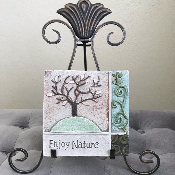 momentum Other - ❄️ “Enjoy Nature” hanging wall art plaque